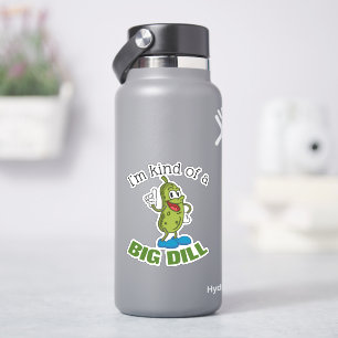 Big Dill Pickle Pun Button