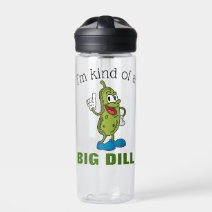 Big Dill Pickle Pun Water Bottle
