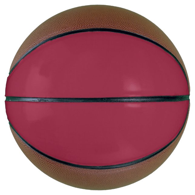 Big dip o’ruby  (solid colour) basketball (Front)