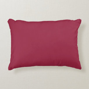 Big dip o’ruby (solid colour) decorative cushion