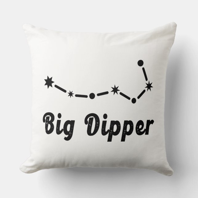 Big Dipper Constellation Ursa Major Cushion (Front)