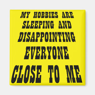 Big Disappointment Funny Fridge Magnet