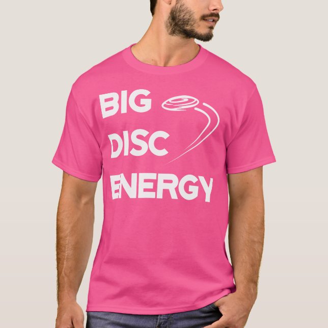 Big Disc Golf Energy T-Shirt (Front)