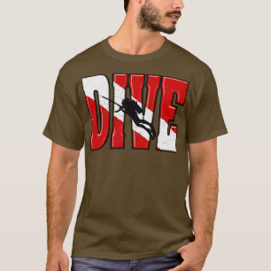 Big Dive Original Scuba Diving DIVE  spearfishing  T-Shirt
