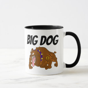 BIG DOG BULL DOG COFFEE MUGS