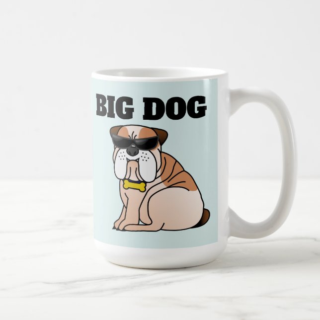 BIG DOG DOG  COFFEE MUG (Right)