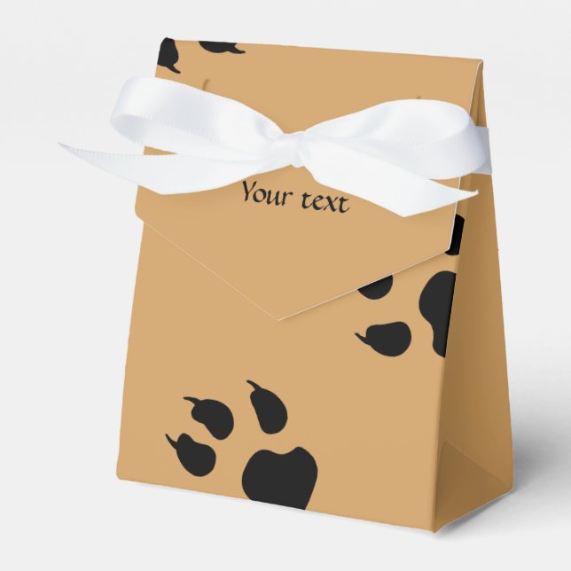 Big Dog Prints Favour Box (Front Side)