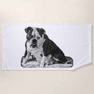 Big Dots, Quiet Confidence Beach Towel
