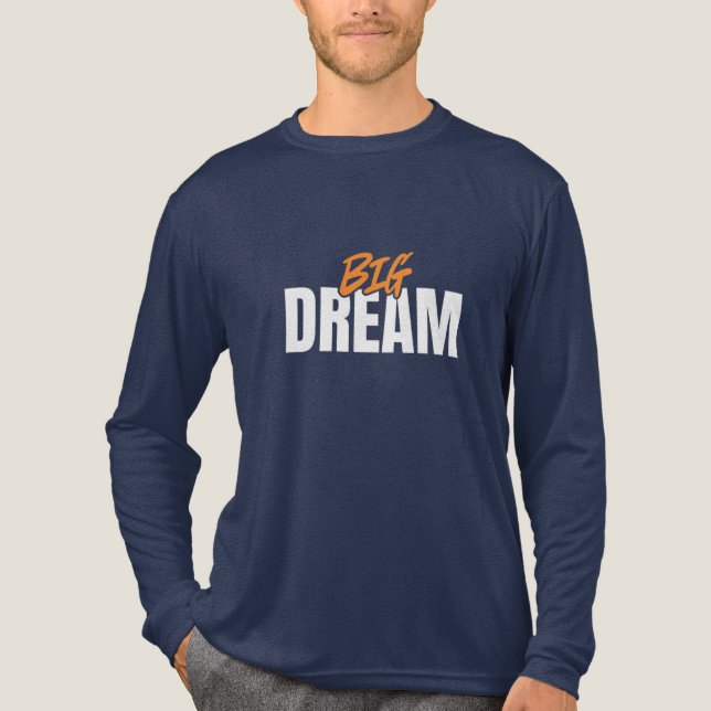 Big Dream Create Energy Tri-Blend Shirt (Front)