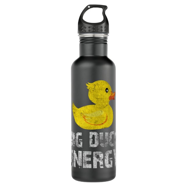 Big Duck Energy Yellow Ducky Animal Farm Ducks Lov 710 Ml Water Bottle (Front)