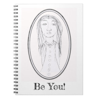 Big Ead Face (Moon-Pixie) Notebook