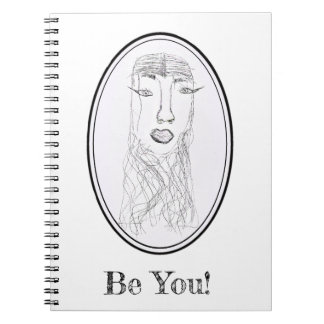 Big Ead Face (Serena Design) Notebook