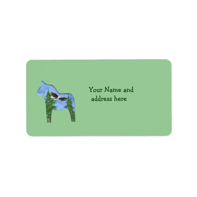 Big Eagle Address Label (Front)