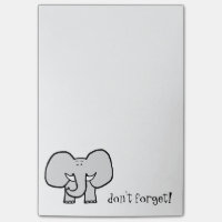 Big Ears the Elephant Don't Forget Notes