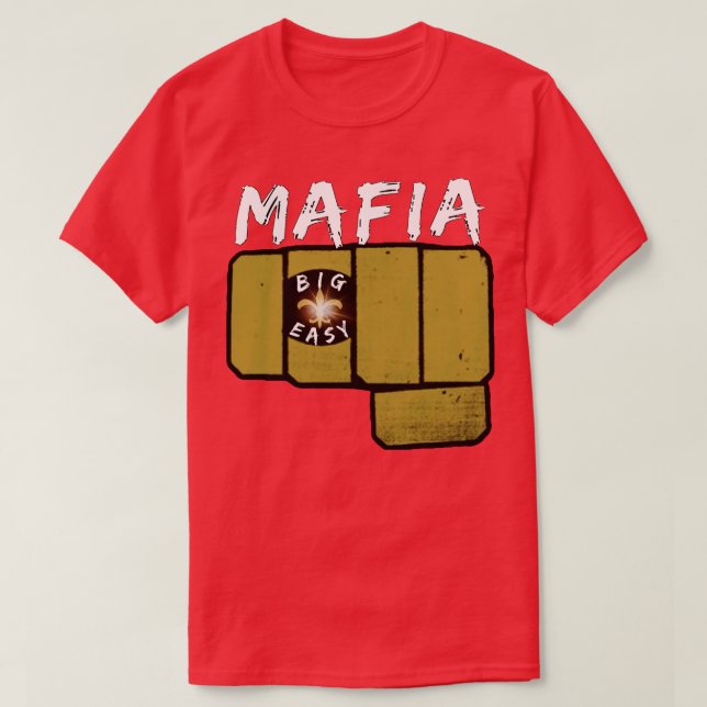Big Easy Mafia Fist Bump TShirt (Design Front)