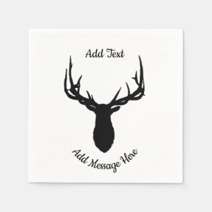 Big Elk, Add Text and Massage Napkin