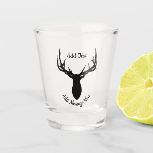Big Elk, Add Text and Message Shot Glass