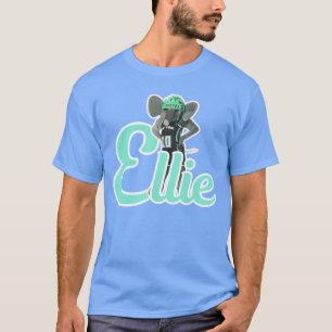 Big Ellie NY Mascot Marquee retro T-Shirt
