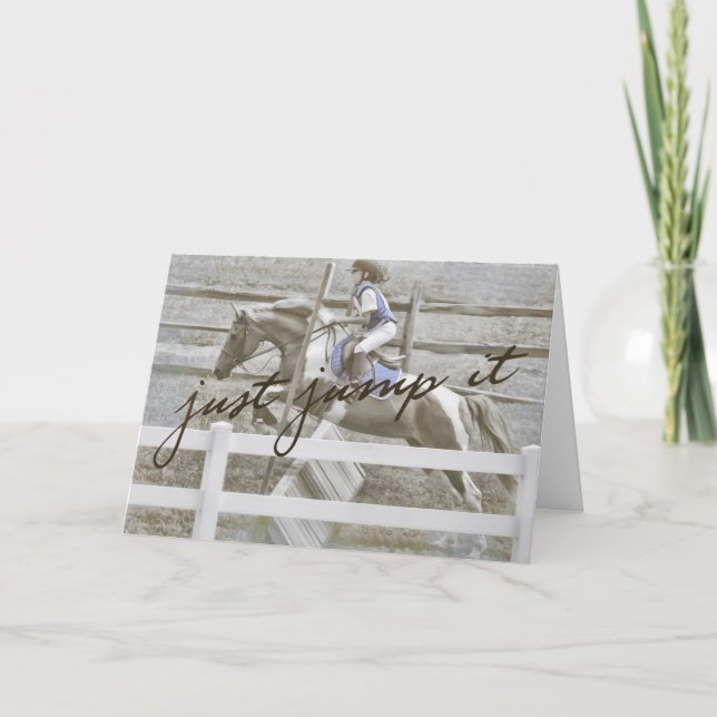 BIG EVENT Greeting Card (Front)