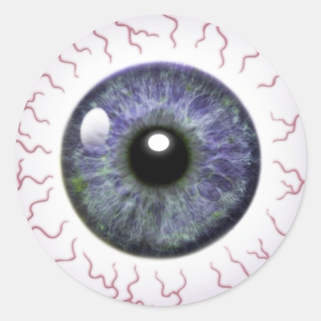 Big Eye Classic Round Sticker (Front)