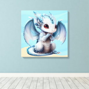 Big Eye Dragon  Canvas Print