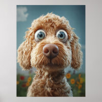 Big-Eyed Australian Labradoodle