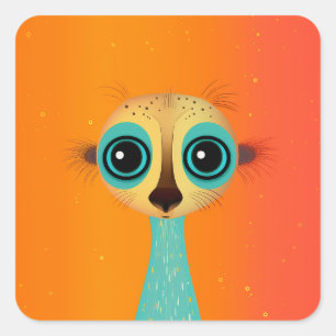 Big-Eyed Buddy Stickers