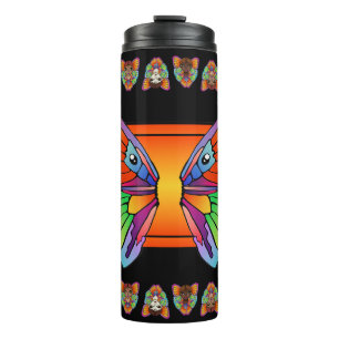 Big Eyes & Butterfly Wings Thermal Tumbler