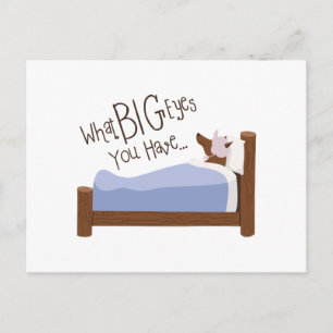 Big Eyes You Have Postcard