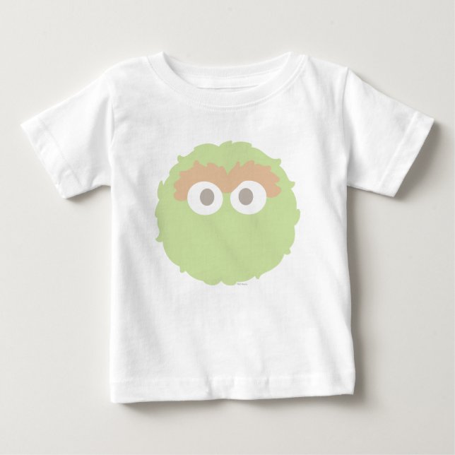 Big Face Baby Oscar the Grouch T-Shirt (Front)