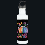 Big Fan Of Human Rights  710 Ml Water Bottle<br><div class="desc">Big Fan Of Human Rights</div>