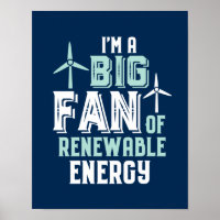 Big Fan of Renewable Energy Funny Wind Power Puns
