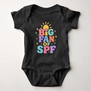 Big Fan of SPF Summer Sun Protection Baby Bodysuit