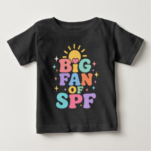 Big Fan of SPF Summer Sun Protection Baby T-Shirt