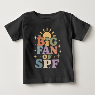 Big Fan of SPF Summer Sun Protection Baby T-Shirt