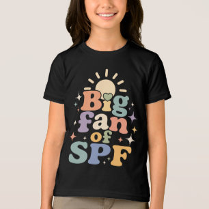 Big Fan of SPF Summer Sun Protection Tri-Blend Shirt