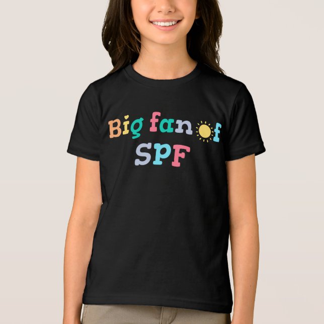 Big fan of SPF Tri-Blend Shirt (Front)