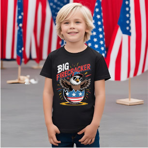 Big Firecracker 4th of July Matching 4th of July T-Shirt