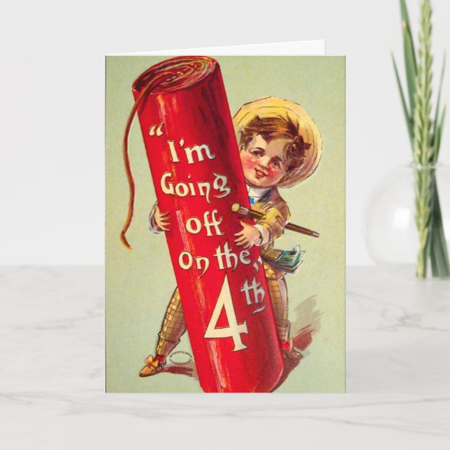 Big Firework Card (Front)