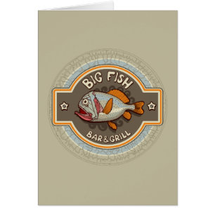 Big Fish Bar And Grill Poster