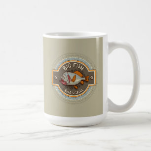 Big Fish Bar And Grill Poster Coffee Mug