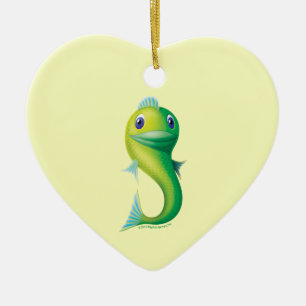 Big Fish Ceramic Tree Decoration