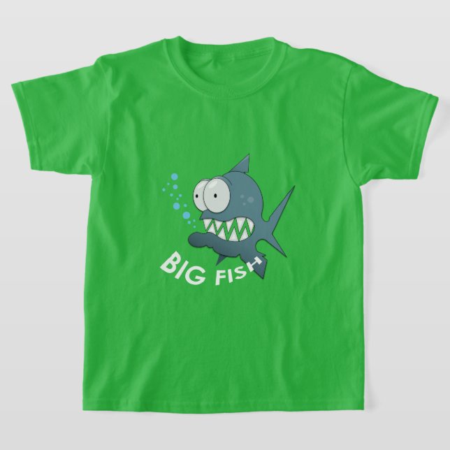 Big Fish - Kids' Basic T-Shirt (Laydown)
