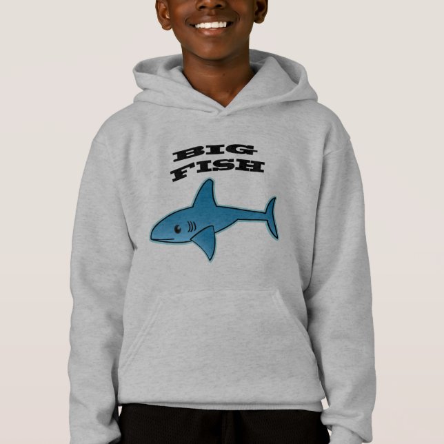 Big Fish - Kids' Pullover Hoodie (Front)