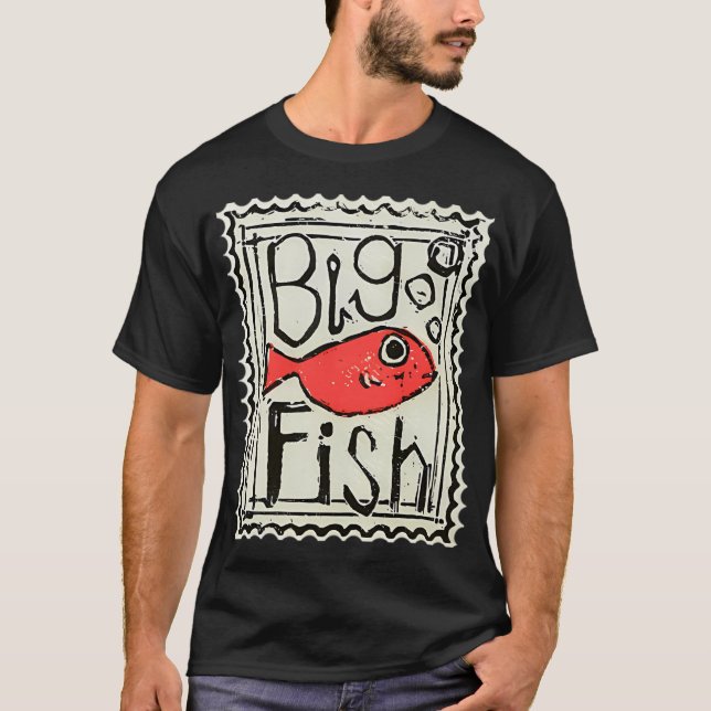 Big Fish Stamp T-Shirt (Front)