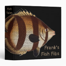 Big Fish Tales Notebook Binder Scrapbook Album