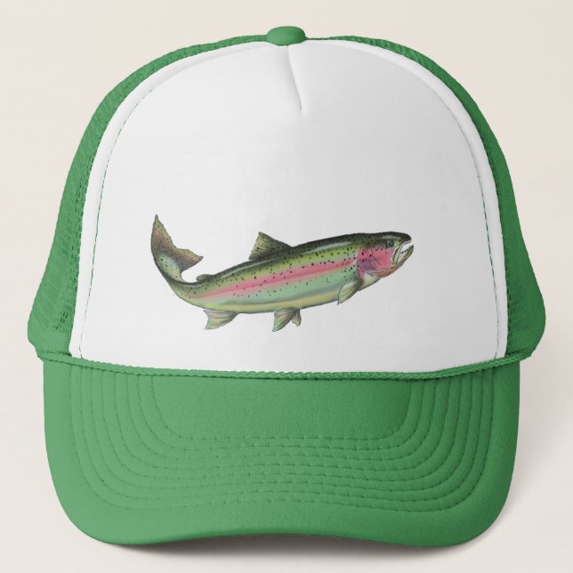 BIG FISHERMAN by SHARON SHARPE Trucker Hat (Front)