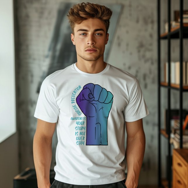 Big Fist Suicide Prevention T-Shirt (Creator Uploaded)