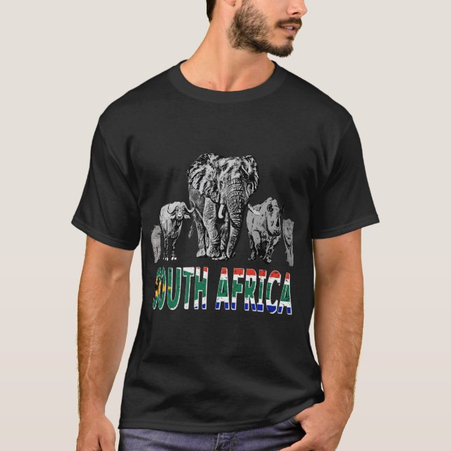Big Five South African Pride T-Shirt (Front)