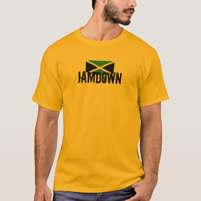 big flag, JAMDOWN T-Shirt (Front)